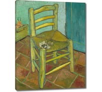 Картина-репродукция ООО Первое ателье Стул Винсента с трубкой 47x60 см ps111312-2