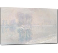 Картина-репродукция ООО Первое ателье Лед на Сене в Бенекуре 115x75 см ps143150-5