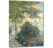 Картина-репродукция ООО Первое ателье Камилла Моне в саду в Аржантее 79x109 см ps143139-4