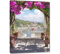 Картина ООО Первое ателье Вид с террасы на набережную 45x60 см ps28445-2