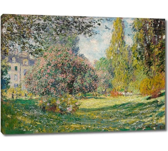 Картина-репродукция ООО Первое ателье Пейзаж: Парк Монсо 60x44 см ps110981-3 1