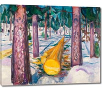 Картина-репродукция ООО Первое ателье Желтое бревно 115x94 см ps139354-5