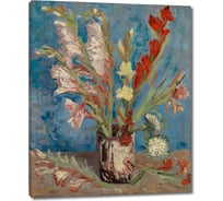 Картина-репродукция ООО Первое ателье Ваза с гладиолусами 60x73 см ps111308-3