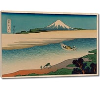 Картина-репродукция ООО Первое ателье Река Тама в Бусю, провинция Мусаси_2 35x25 см ps109214-1