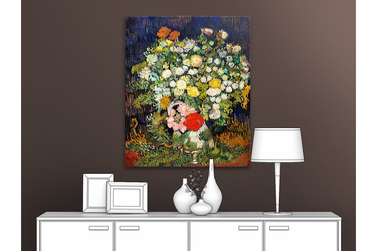 Still life with wildflowers