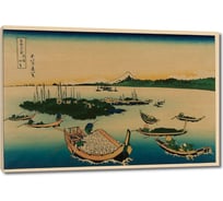 Картина-репродукция ООО Первое ателье Остров Цукудадзима в провинции Мусаси 115x77 см ps109207-5