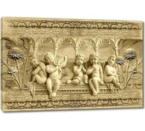 Картина ООО Первое ателье Милые ангелочки с крыльями 35x23 см ps28528-1