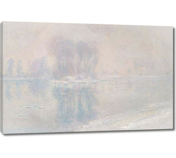 Картина-репродукция ООО Первое ателье Лед на Сене в Бенекуре 92x60 см ps143150-2