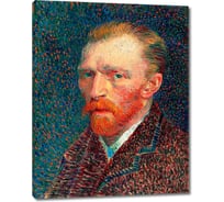 Картина-репродукция ООО Первое ателье Автопортрет, 1887 35x44 см ps111288-1