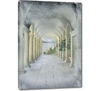 Картина ООО Первое ателье Веранда с множеством колонн 35x49 см ps28463-1