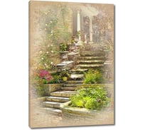 Картина ООО Первое ателье Лестница ведущая к дому 35x53 см ps28522-1