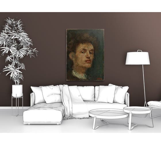 Картина-репродукция ООО Первое ателье Автопортрет 35x48 см ps139371-1