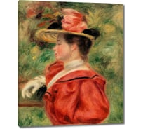 Картина-репродукция ООО Первое ателье Женщина в перчатке 35x42 см ps111124-1