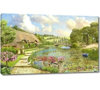Картина ООО Первое ателье Природная тишина 60x38 см ps136038-3