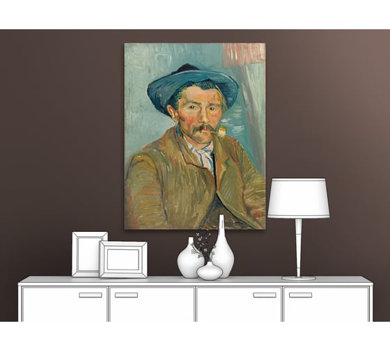 Картина-репродукция ООО Первое ателье Курильщик 46x60 см ps111294-2