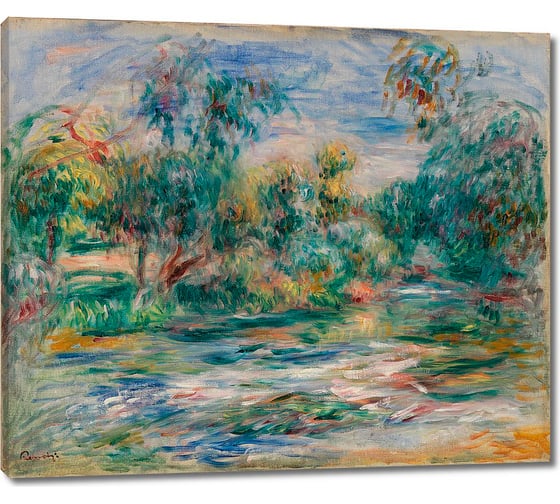 Картина-репродукция ООО Первое ателье Пейзаж 1917 80x67 см ps111094-4 1