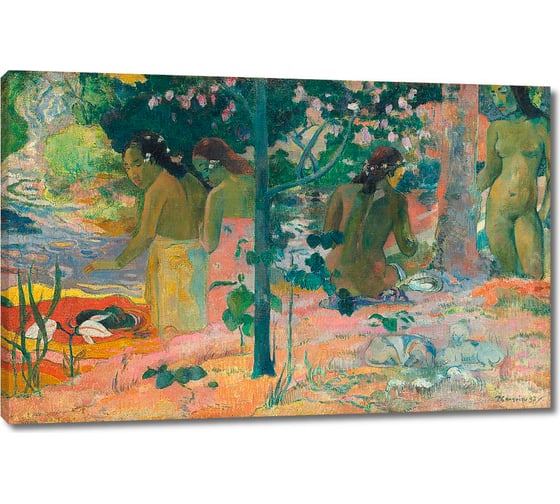 Картина-репродукция ООО Первое ателье Купальщицы 1897 80x52 см ps143377-4 1