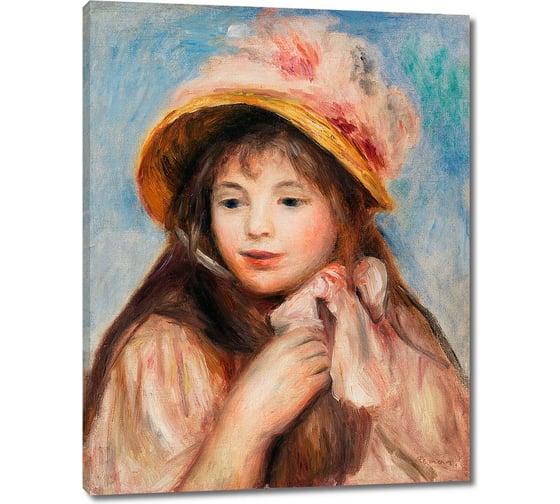 Картина-репродукция ООО Первое ателье Девочка с розовым капотом 79x103 см ps110265-4