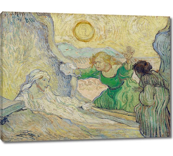 Картина-репродукция ООО Первое ателье Воскрешение Лазаря копия Рембрандта 115x87 см ps106035-5 1