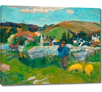 Картина-репродукция ООО Первое ателье Свинопас 60x48 см ps106094-3