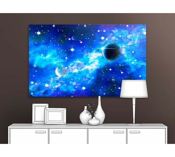 Картина ООО Первое ателье Космическое движение 96x60 см ps95005-2