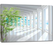 Картина ООО Первое ателье Красивый белый тоннель 80x60 см ps135989-4