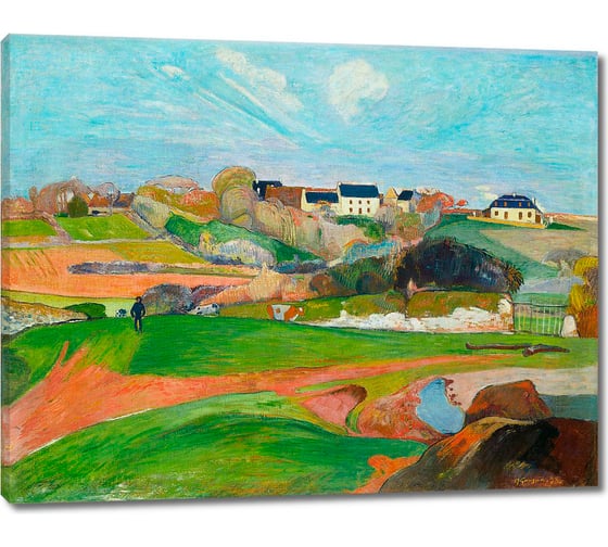 Картина-репродукция ООО Первое ателье Пейзаж в Ле Поулду 35x28 см ps143321-1 1