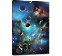 Картина ООО Первое ателье Прекрасный космос 35x53 см ps95011-1