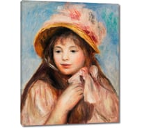 Картина-репродукция ООО Первое ателье Девочка с розовым капотом 35x45 см ps110265-1