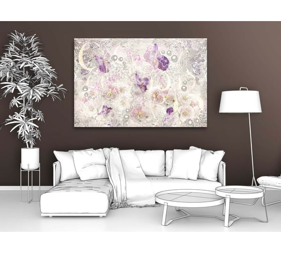 Картина ООО Первое ателье Абстракция с различными цветами 90x60 см ps28597-2