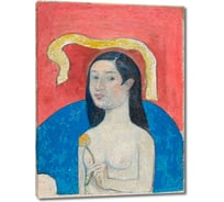 Картина-репродукция ООО Первое ателье Портрет матери художника Евы 45x60 см ps143341-2