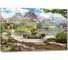 Картина ООО Первое ателье Дорога в город рядом с рекой 35x23 см ps28693-1 1