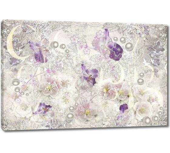 Картина ООО Первое ателье Абстракция с различными цветами 35x23 см ps28597-1 1