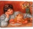 Картина-репродукция ООО Первое ателье Урок письма Габриель и Клод 115x97 см ps110323-5 1