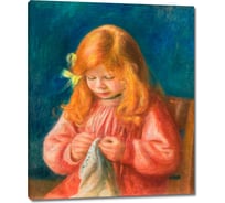 Картина-репродукция ООО Первое ателье Жан Ренуар за шитьем 79x96 см ps144138-4