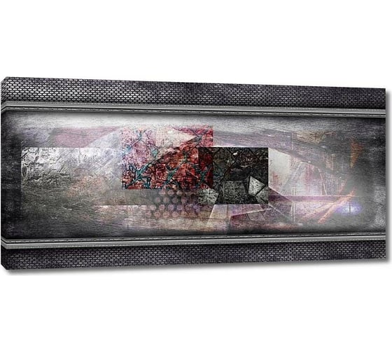 Картина ООО Первое ателье Панорама с интересной абстракцией 35x18 см ps28741-1 1