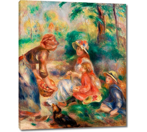 Картина-репродукция ООО Первое ателье Продавец яблок 79x98 см ps111106-4 1