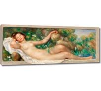 Картина-репродукция ООО Первое ателье Лежащая обнаженная Источник 115x48 см ps144168-5
