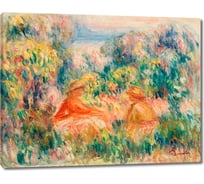 Картина-репродукция ООО Первое ателье Две женщины в пейзаже, 1918 80x63 см ps111140-4