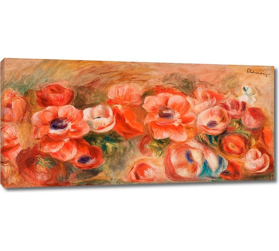 Картина-репродукция ООО Первое ателье Анемоны 60x28 см ps144110-3 1