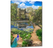 Картина ООО Первое ателье Дорога ведущая к большому дому 40x60 см ps28742-2