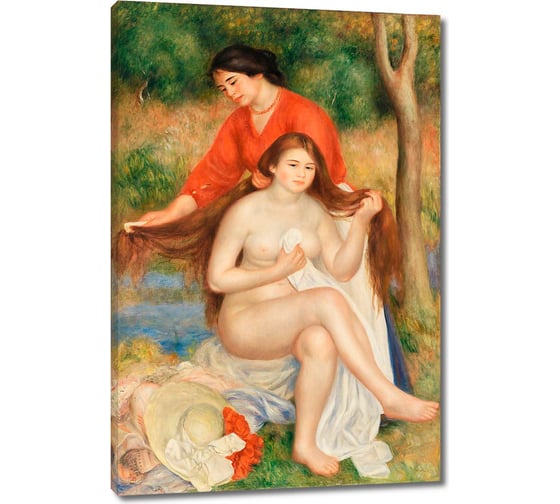 Картина-репродукция ООО Первое ателье Купальщица и горничная 40x60 см ps144114-2 1