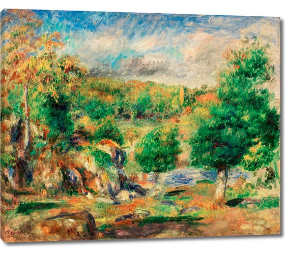 Картина-репродукция ООО Первое ателье Каштаны, Понт-Авен 35x29 см ps111172-1 1