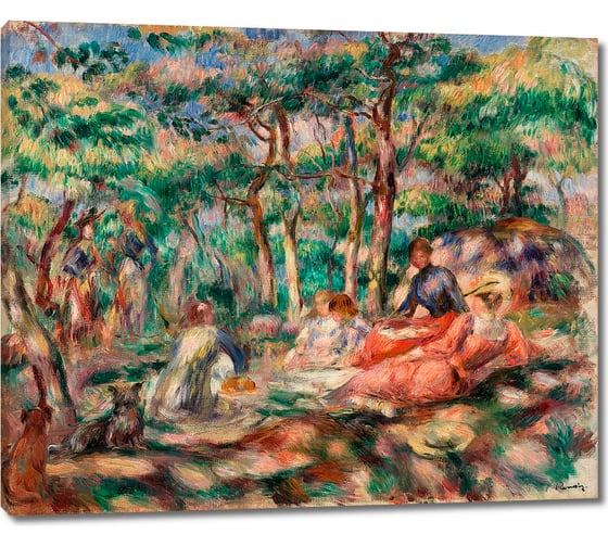 Картина-репродукция ООО Первое ателье Пикник 1893 60x50 см ps111098-3 1