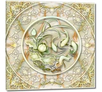 Картина ООО Первое ателье Нефритовые рыбки 80x79 см ps95098-4