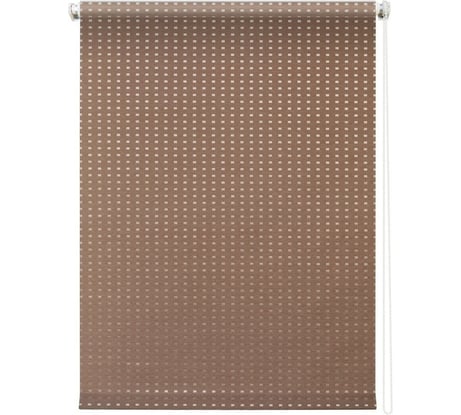 Рулонная штора УЮТ Плаза 140x175 см коричневый 2078354