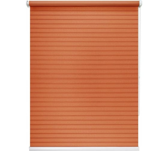 Рулонная штора УЮТ Кутюр 70x175 см оранжевый 2129891 1