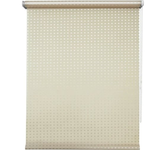Рулонная штора УЮТ Плаза 140x175 см кремовый 2078370 1