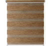 Штора УЮТ Д/Н Канзас 67x160 см коричневый 2138297