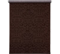 Рулонная штора УЮТ Дельфы 70x175 см темно-коричневый 2119278